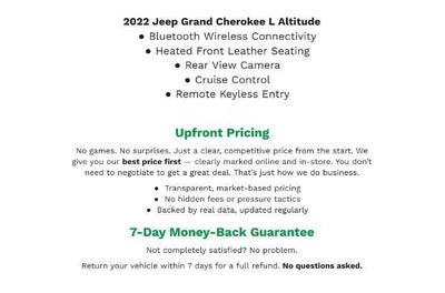 2022 Jeep Grand Cherokee L Altitude 4x4
