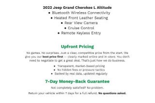 2022 Jeep Grand Cherokee L SPORT UTILITY