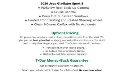 2020 Jeep Gladiator Sport 4x4