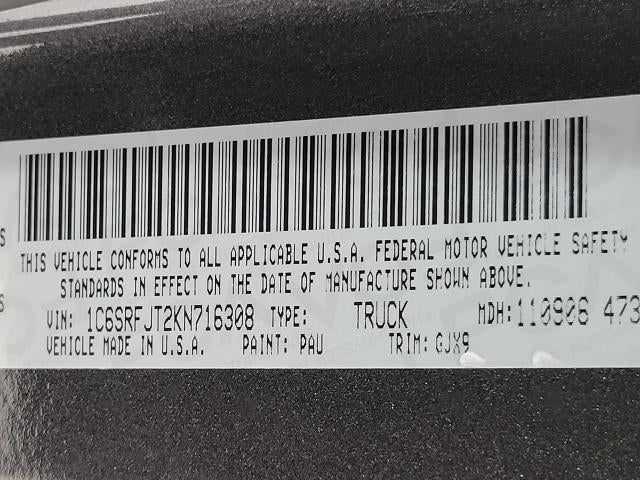 2019 RAM 1500 Laramie 4x4 Crew Cab 5'7 Box