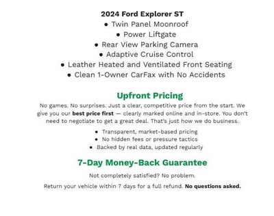 2024 Ford Explorer ST 4WD