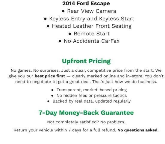 2014 Ford Escape FWD 4dr Titanium