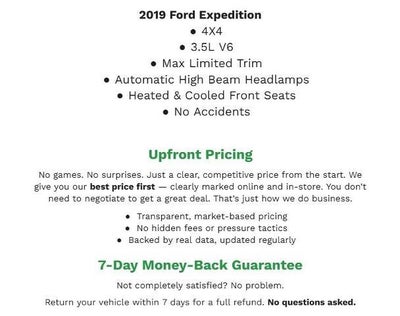 2019 Ford Expedition Max Limited 4x4