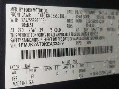 2019 Ford Expedition Max Limited 4x4