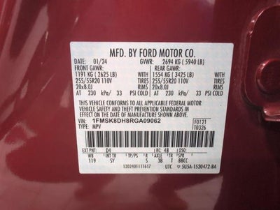 2024 Ford Explorer XLT 4WD