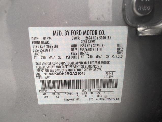 2024 Ford Explorer XLT 4WD