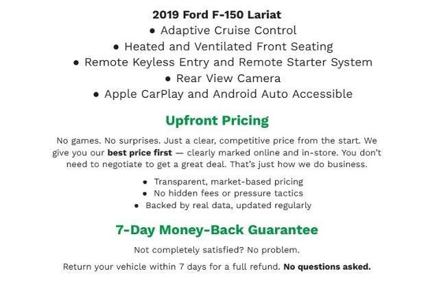 2019 Ford F-150 LARIAT 4WD SUPERCREW 5.5' BOX *** SHELBY****