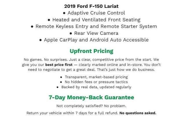 2019 Ford F-150 LARIAT 4WD SUPERCREW 5.5' BOX *** SHELBY****