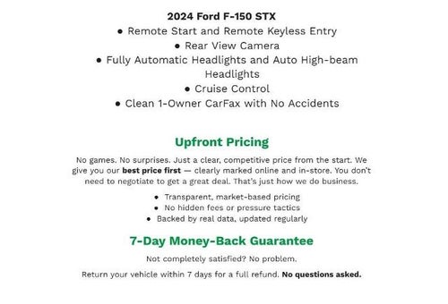2024 Ford F-150 STX 4WD SuperCrew 5.5' Box