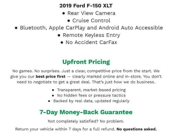 2019 Ford F-150 XLT 4WD SuperCrew 5.5' Box