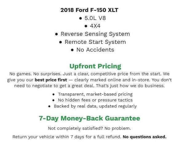 2018 Ford F-150 XLT