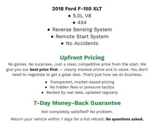 2018 Ford F-150 XLT