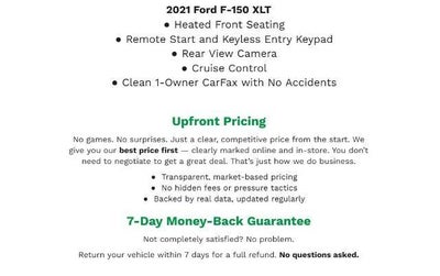 2021 Ford F-150 XLT 4WD SuperCrew 5.5' Box