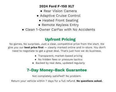 2024 Ford F-150 XLT 4WD SuperCrew 5.5' Box