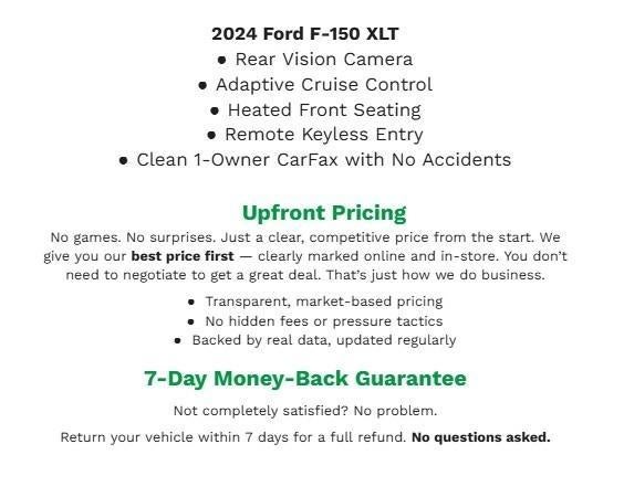 2024 Ford F-150 XLT 4WD SuperCrew 5.5' Box