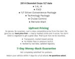 2014 Chevrolet Cruze 4dr Sdn Auto 1LT