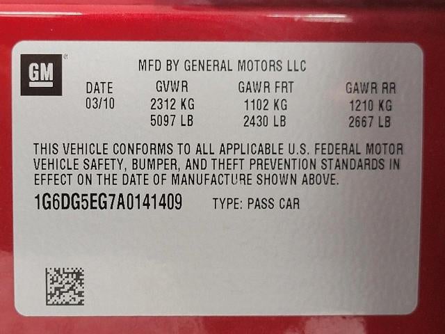 2010 Cadillac CTS 4dr Sdn 3.0L Luxury AWD