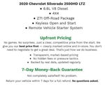 2020 Chevrolet Silverado 2500 HD 4WD Crew Cab 159 LTZ
