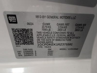 2024 Chevrolet Silverado 1500 LT