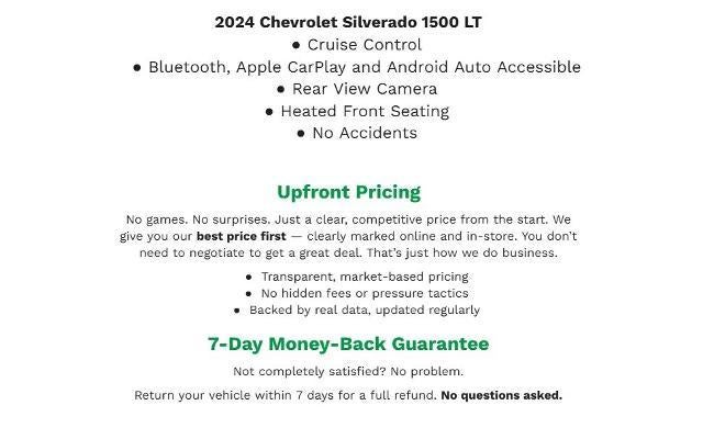2024 Chevrolet Silverado 1500 4WD Crew Cab 147 LT w/2FL