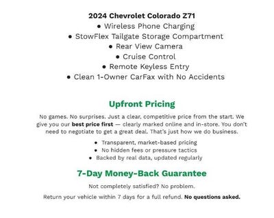 2024 Chevrolet Colorado 4WD Crew Cab Z71