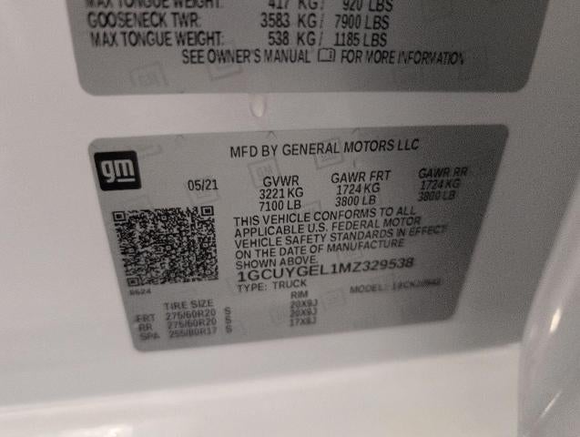 2021 Chevrolet Silverado 1500 4WD Crew Cab 147 LTZ