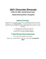 2021 Chevrolet Silverado 1500 4WD Crew Cab 147 LTZ