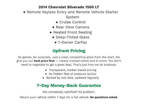 2014 Chevrolet Silverado 1500 4WD Double Cab 143.5 LT w/2LT