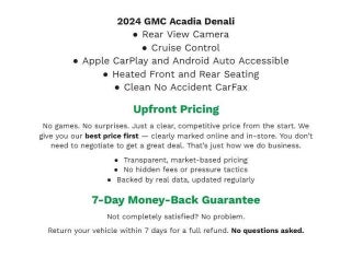 2024 GMC Acadia AWD 4dr Denali