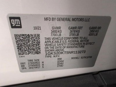 2022 GMC Yukon 4WD 4dr Denali