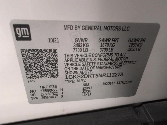 2022 GMC Yukon 4WD 4dr Denali