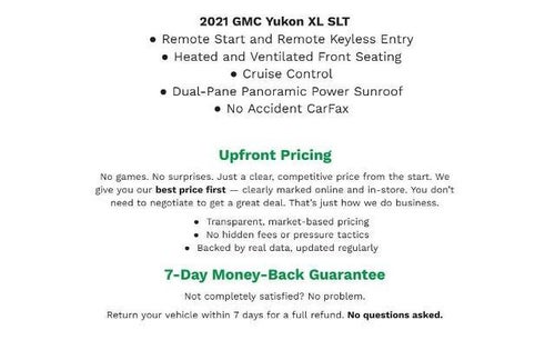 2021 GMC Yukon XL 4WD 4dr SLT