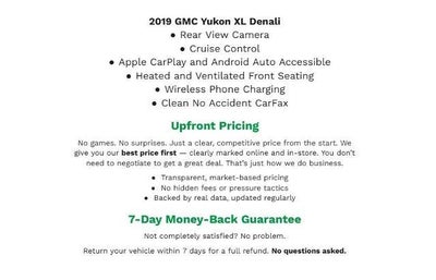 2019 GMC Yukon XL 4WD 4dr Denali