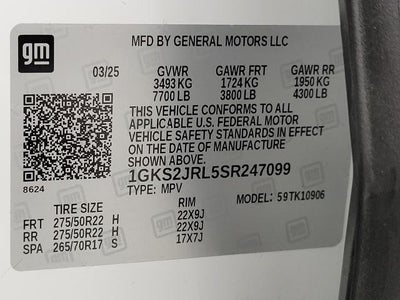 2025 GMC Yukon XL 4WD 4dr Denali