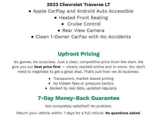 2023 Chevrolet Traverse AWD 4dr LT Cloth w/1LT