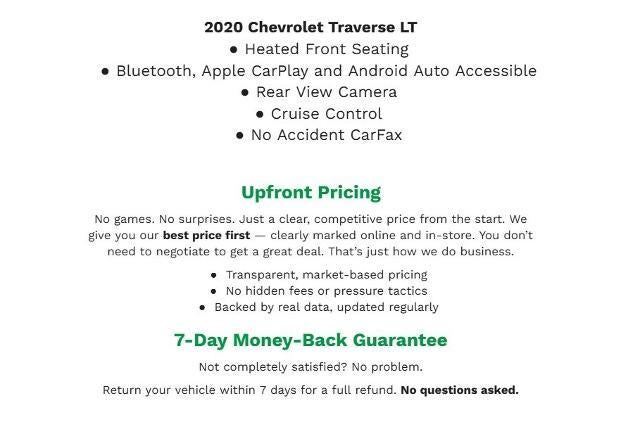 2020 Chevrolet Traverse AWD 4dr LT Leather