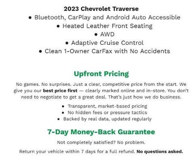 2023 Chevrolet Traverse AWD 4dr RS