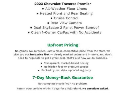 2023 Chevrolet Traverse AWD 4dr Premier
