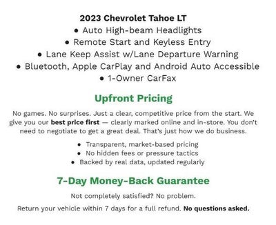 2023 Chevrolet Tahoe 4WD 4dr LT