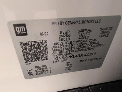 2024 Chevrolet Tahoe 4WD 4dr Z71