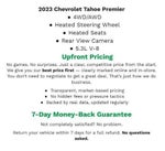 2023 Chevrolet Tahoe 4WD 4dr Premier