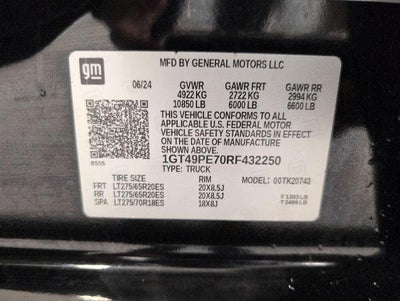 2024 GMC Sierra 2500 HD 4WD Crew Cab 159 AT4