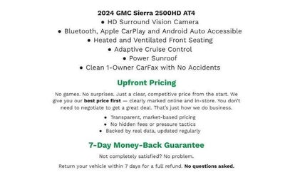 2024 GMC Sierra 2500 HD 4WD Crew Cab 159 AT4