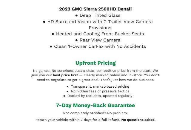 2023 GMC Sierra 2500 HD 4WD Crew Cab 159 Denali