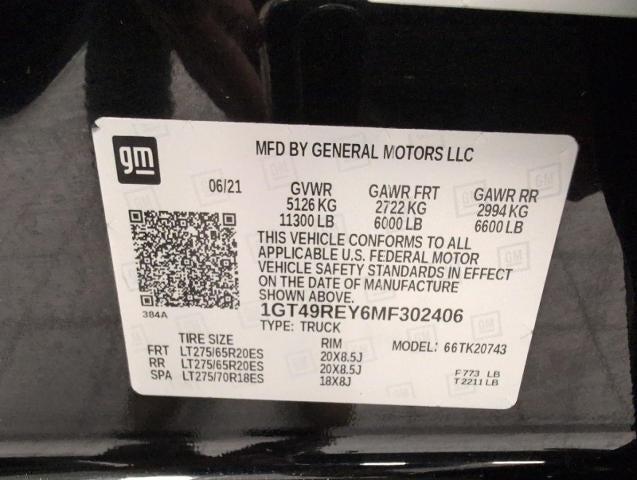 2021 GMC Sierra 2500 HD 4WD Crew Cab 159 Denali