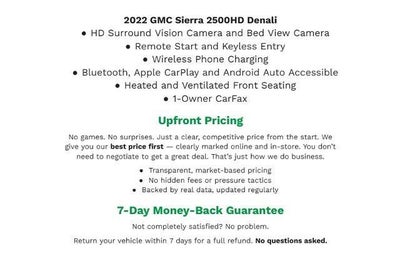 2022 GMC Sierra 2500 HD 4WD Crew Cab 159 Denali