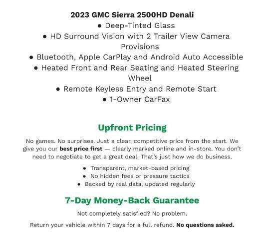 2023 GMC Sierra 2500 HD 4WD Crew Cab 159 Denali