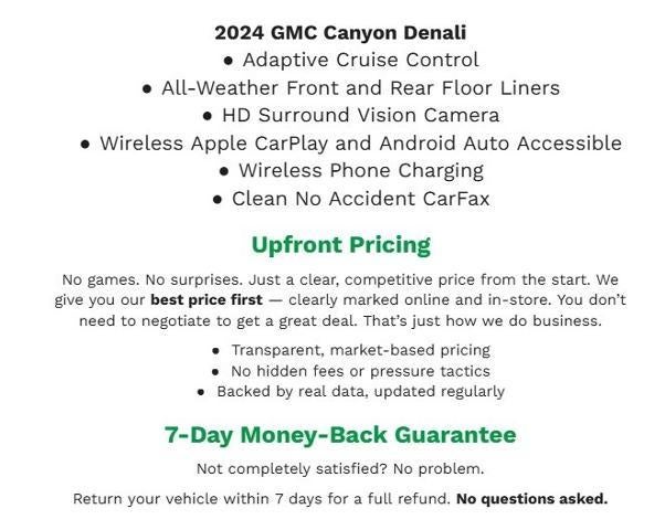 2024 GMC Canyon 4WD Crew Cab Denali