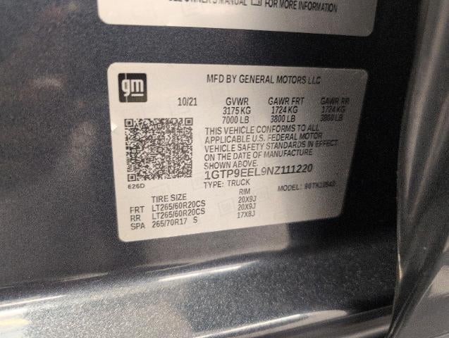 2022 GMC Sierra 1500 Limited 4WD Crew Cab 147 AT4