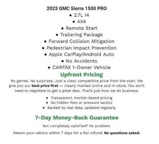 2023 GMC Sierra 1500 4WD Double Cab 147 Pro
